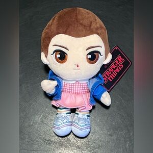 Stranger Things Eleven 8” Soft Plush With Special Embroidery